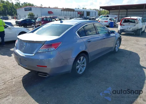 2012 Acura Tl 3.5 из США, поврежденный, VIN 19UUA8F53CA003006